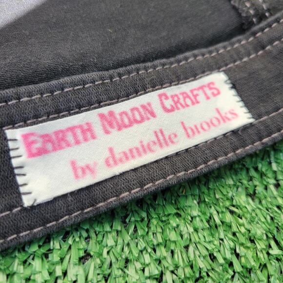 Kid's / Girls SZ 6/7 Hooded Battle Jacket Vest with Skull Applique - Picture 8 of 9